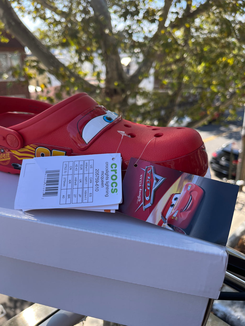 CROCS X CARS RAYO MCQUEEN