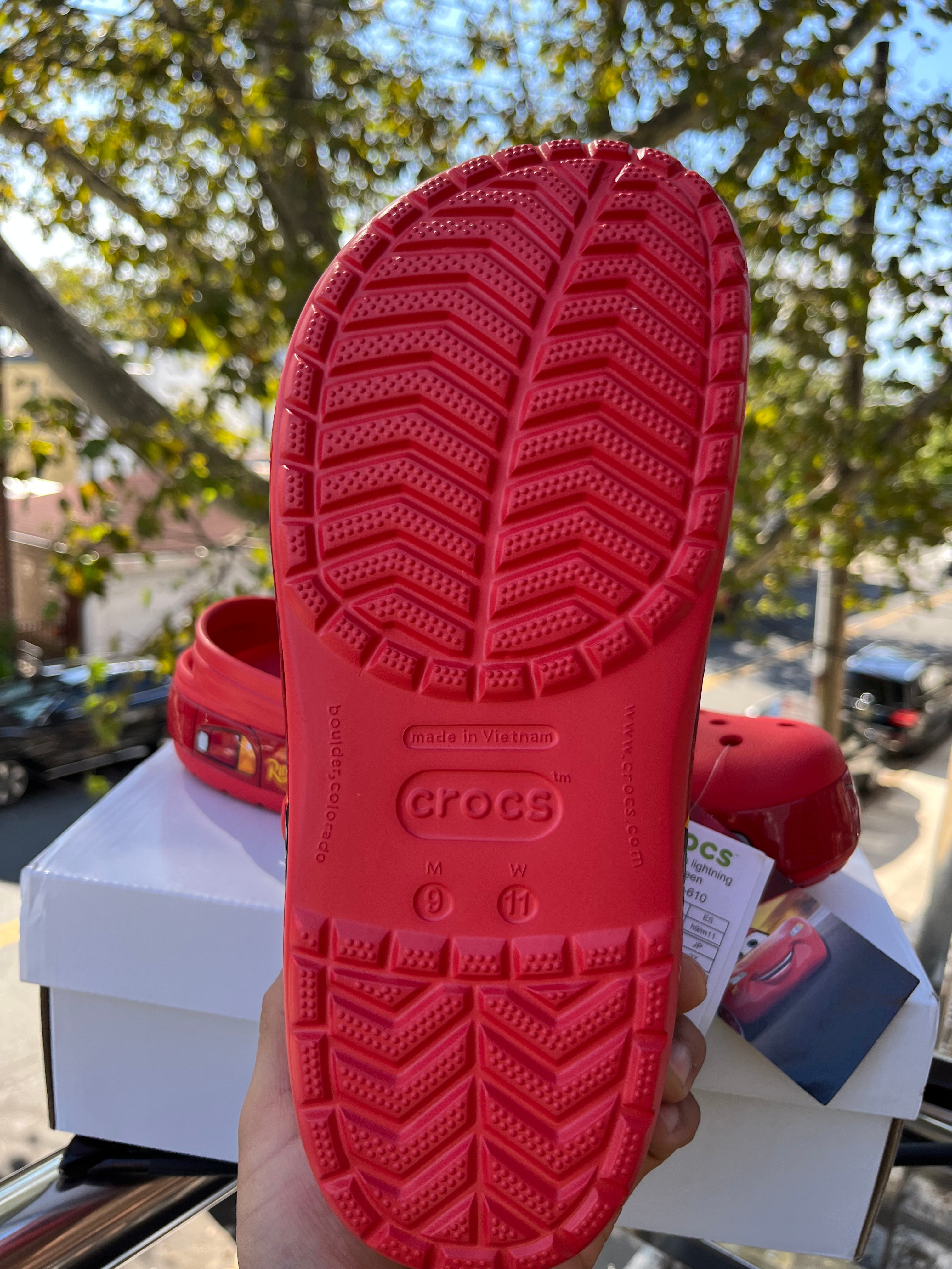 CROCS X CARS RAYO MCQUEEN